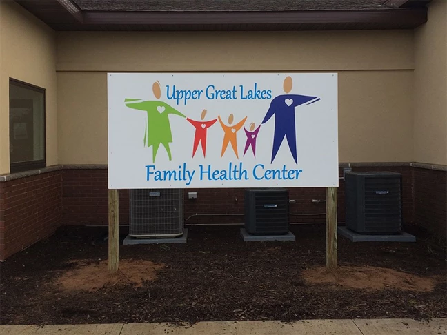 Post & Panel Signs | Healthcare Clinic and Practice Signs | Gwinn, Marquette, MI