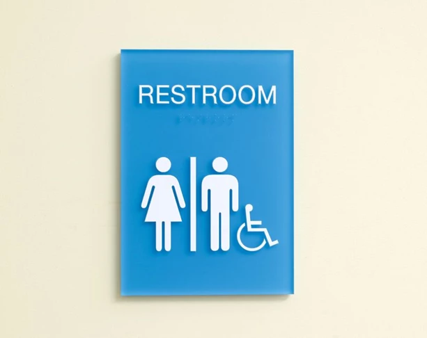 ADA Compliant Braille Signs