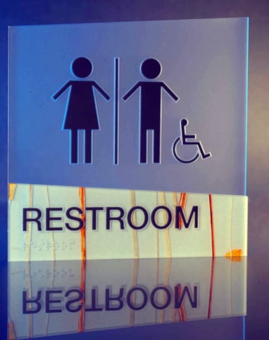 Acrylic ADA Signs