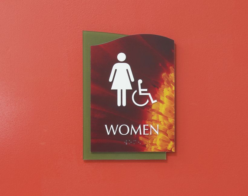 ADA Sign for Women's Restroom
