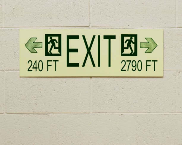 Photoluminescent Signage Photoluminescent Signage