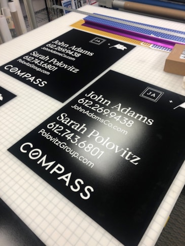 Sign Printing in Plymouth