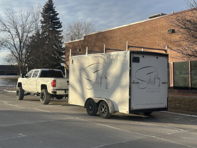 Vehicle Lettering | Construction | Plymouth, MN | Vinyl