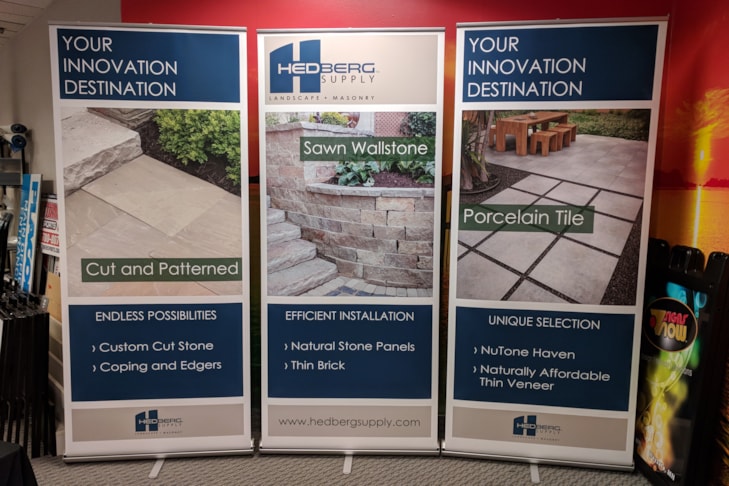 Banner Stands in Plymouth