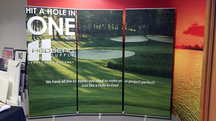 Banner Stands in Plymouth