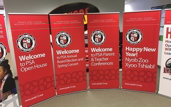 Banner Stands in Plymouth