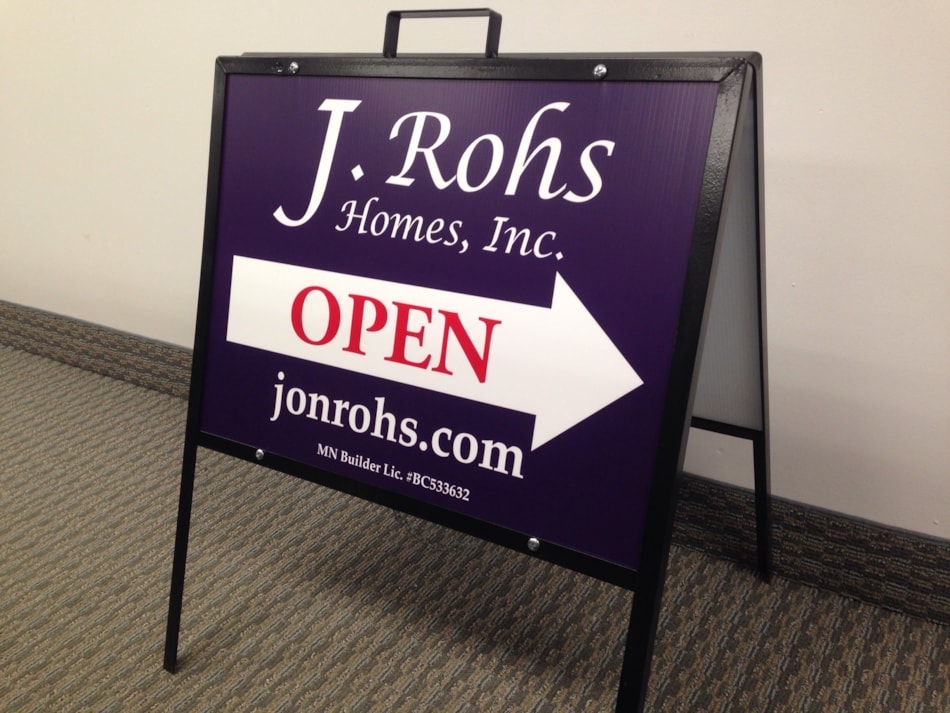 Custom AFrame Signs Signs Now Plymouth