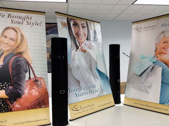 Banner Stands in Plymouth