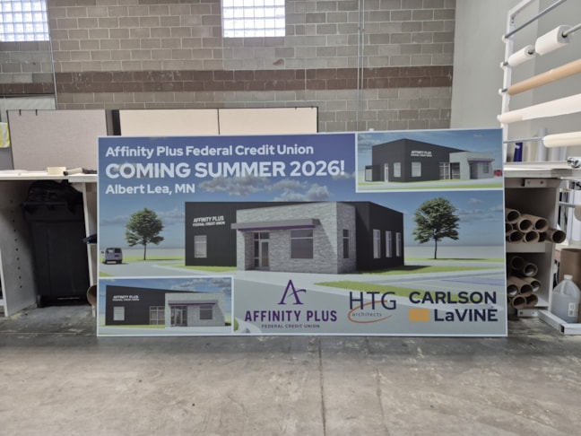 Outdoor Wall Letters & Graphics | Banking & Financial Institution Signs | Blaine, MN | PVC