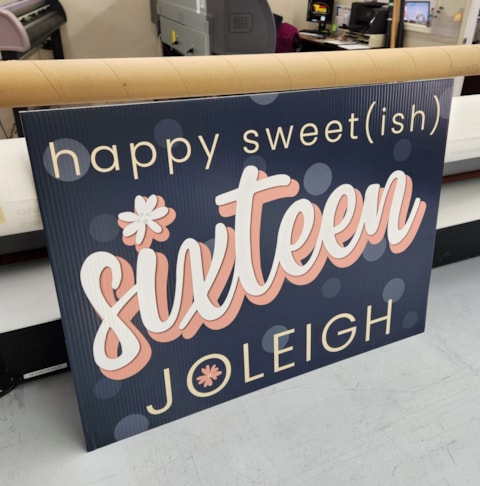 Plastic Signs & Yard Signs Plastic Signs & Yard Signs