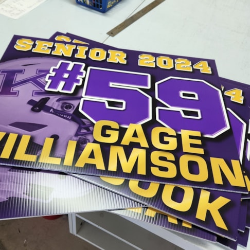 Plastic Signs & Yard Signs Plastic Signs & Yard Signs