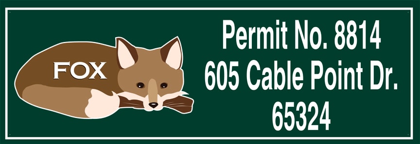 Climax Springs, MO | Lake of the Ozarks, MO | Missouri Boat Dock Sign | 911 Sign | Metal Dock Sign | Missouri Compliant Climax Springs, MO | Lake of the Ozarks, MO | Missouri Boat Dock Sign | 911 Sign | Metal Dock Sign | Missouri Compliant