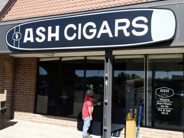 Lit Cabinet Sign Lit Cabinet Sign