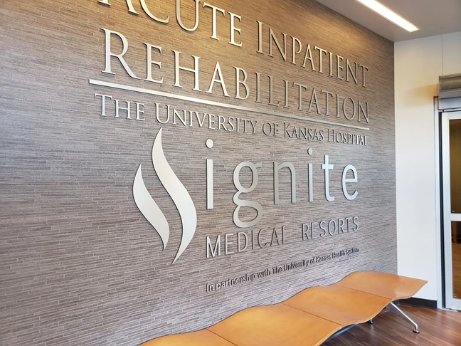 Reception Area Signs | 3D Signs & Dimensional Logos | Healthcare Signs | Kansas City, MO