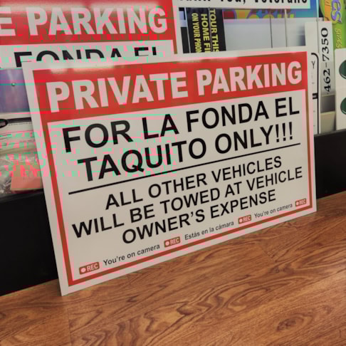 Parking and Traffic Signs