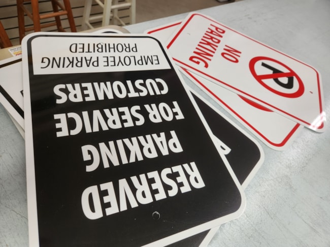 Parking and Traffic Signs