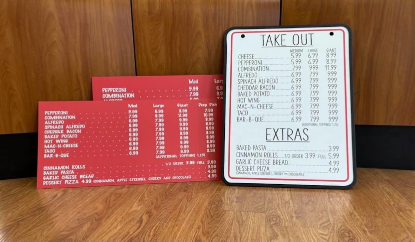 Menu Boards in Gladstone Menu Boards in Gladstone