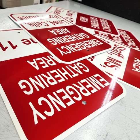 Warning and Safety Signs | Manufacturing Signs | Marion, OH | Aluminum