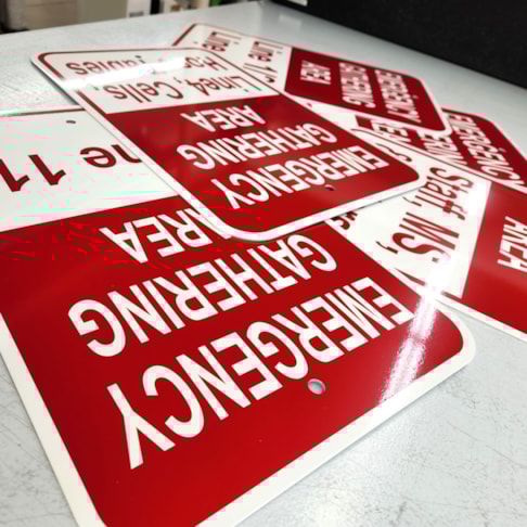 Warning and Safety Signs | Manufacturing Signs | Marion, OH | Aluminum Warning and Safety Signs | Manufacturing Signs | Marion, OH | Aluminum