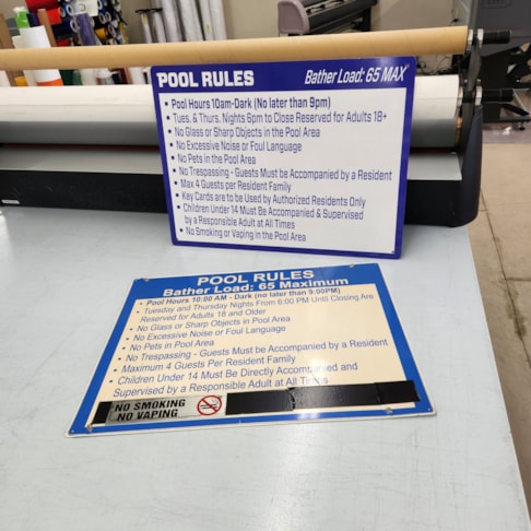 Warning and Safety Signs