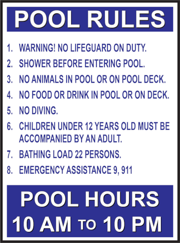 Warning and Safety Signs | Aluminum Signs | Property Management, Apartment, & Condo Signs | Kansas City, MO Warning and Safety Signs | Aluminum Signs | Property Management, Apartment, & Condo Signs | Kansas City, MO