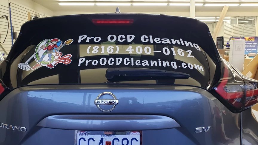 Vehicle Lettering | Professional Services Signs | Kansas City, MO | Vinyl