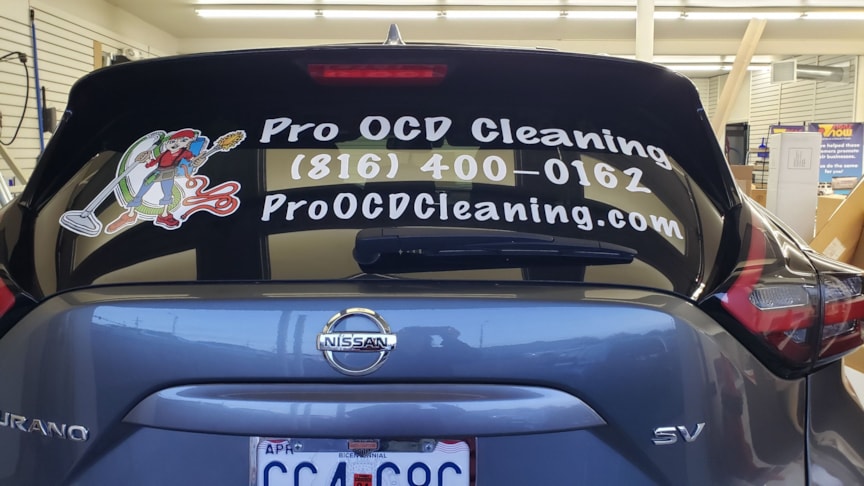 Vehicle Lettering | Professional Services Signs | Kansas City, MO | Vinyl Vehicle Lettering | Professional Services Signs | Kansas City, MO | Vinyl