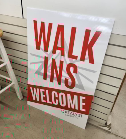 A-Frame Signs | Professional Services Signs | Kansas City, MO | Corrugated Plastic / CoroplastTM A-Frame Signs | Professional Services Signs | Kansas City, MO | Corrugated Plastic / CoroplastTM