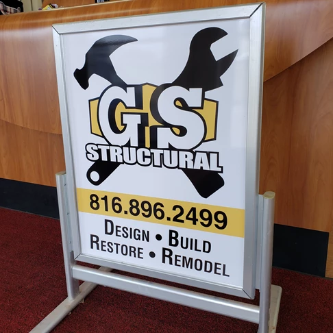Freestanding Signs and Cutouts | Banner Stands | Contractor & Construction Signs | Kansas City, MO