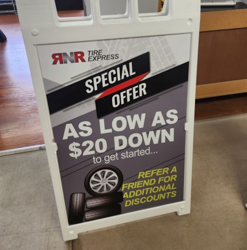 A-Frame Signs in Gladstone