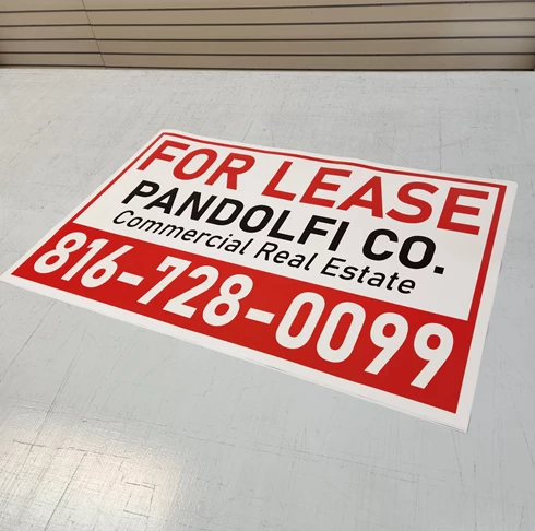 Poster / Large Format Decals | Real Estate Signs | Kansas City, MO | Paper