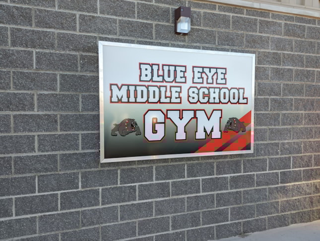 Light Boxes | Schools, Colleges & Universities Signs | Blue Eye, MO | Aluminum