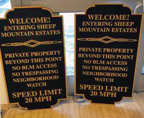 Aluminum Signs in Helena