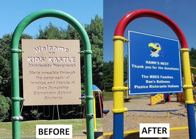 Carved Signs | Schools, Colleges & Universities Signs | Playground | Nashua, NH | Acrylic