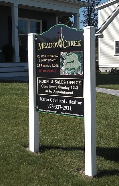 Signs Now New Hampshire Post Panel Signs Pelham Nashua Nh